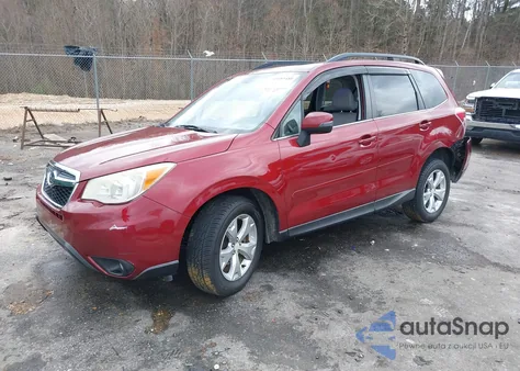2014 Subaru Forester 2.5I Touring z USA, uszkodzony, nr VIN JF2SJAPC9EH493540